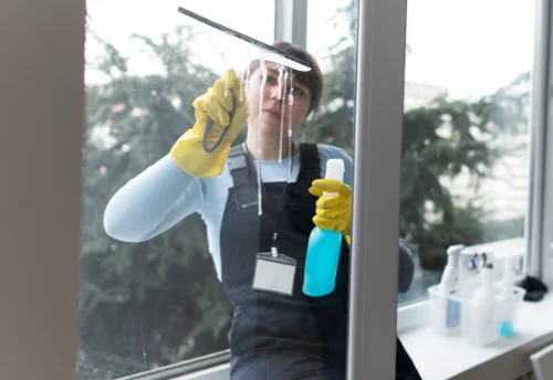 Nettoyage de vitres intérieures et extérieures à Saint-Mamet-la-Salvetat